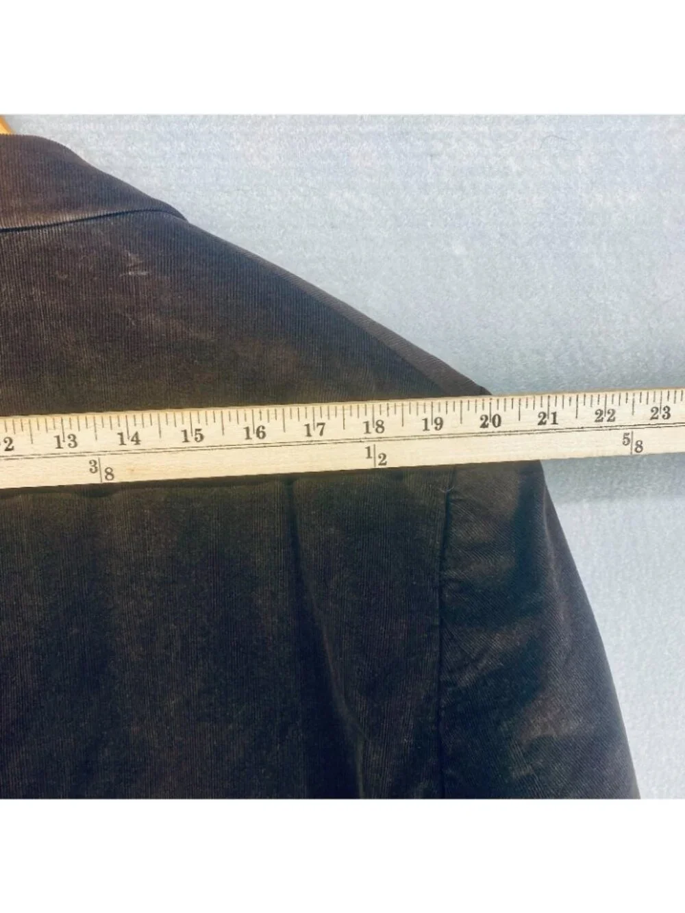 Lauren Ralph Lauren Blazer Mens 44L Brown Corduroy Sport Coat Jacket Elbow Patch